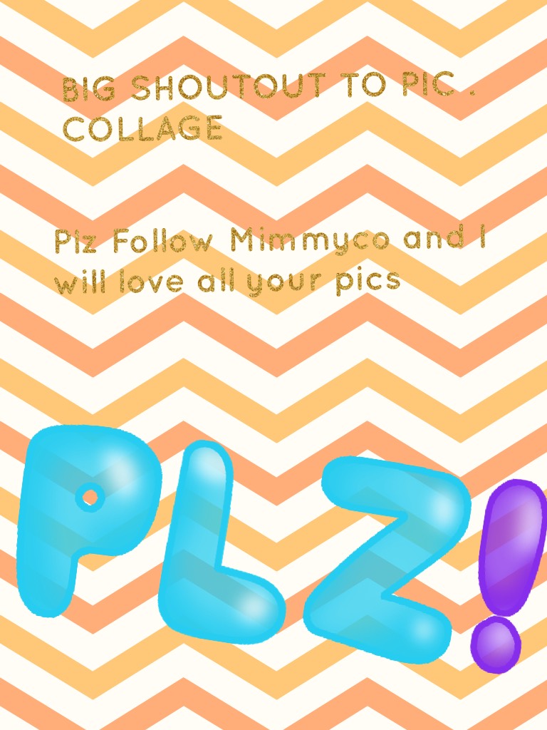 Plz Follow Mimmyco and I will love all your pics