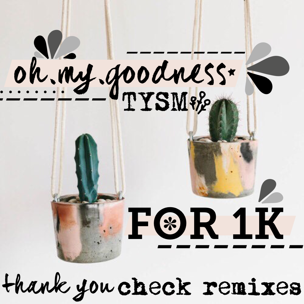 CHECK REMIXES 💐TYSM.... OH MY GOSH I AM SPEECHLESS. The remixes may take some time to write! there will be heaps of shoutouts, maybe a long speech 😂 and the SURPRISE 💐💕 personally I am excited abt the surprise, because I don't think anyone has done it bef