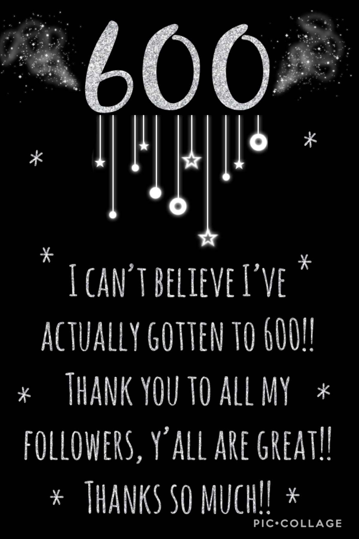Wow!! 600!! I never thought I would get here! Thanks so much!!