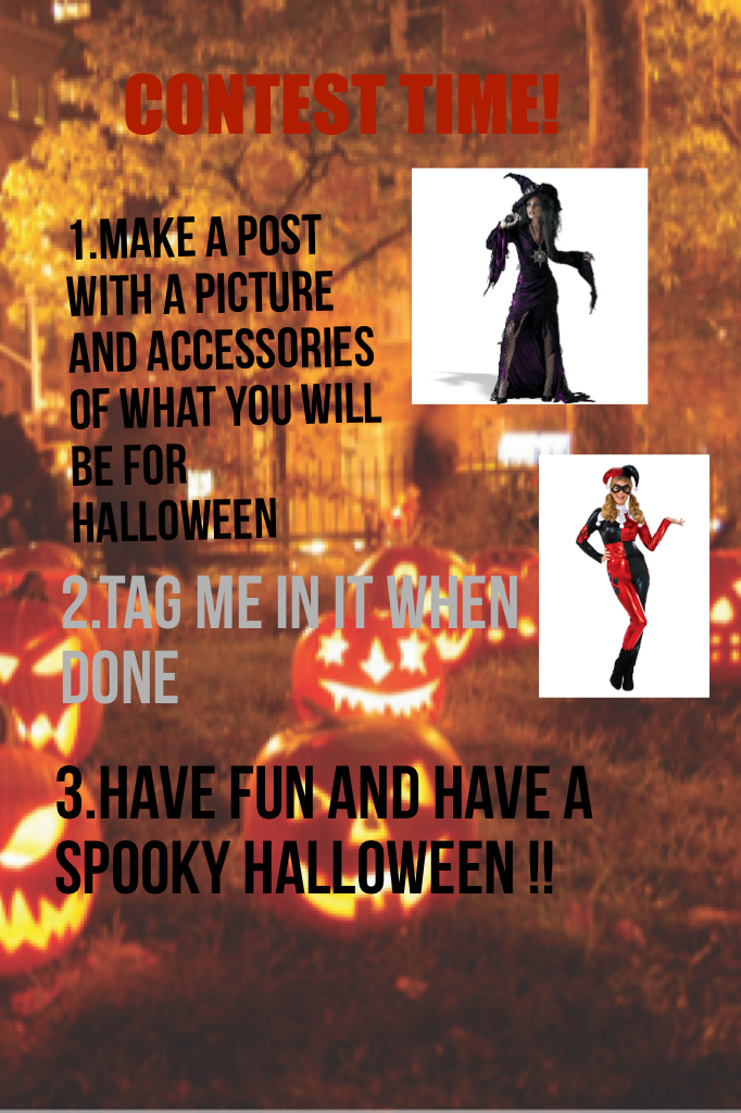 Contest time! #contest #featurethis #halloween