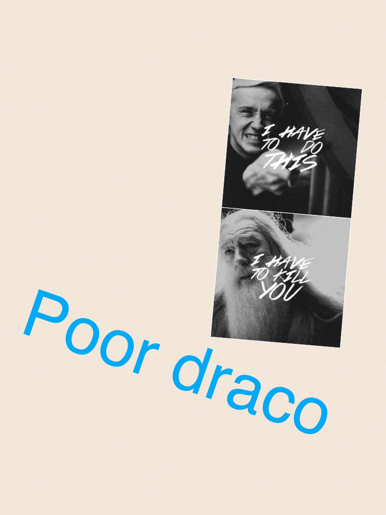 Poor draco