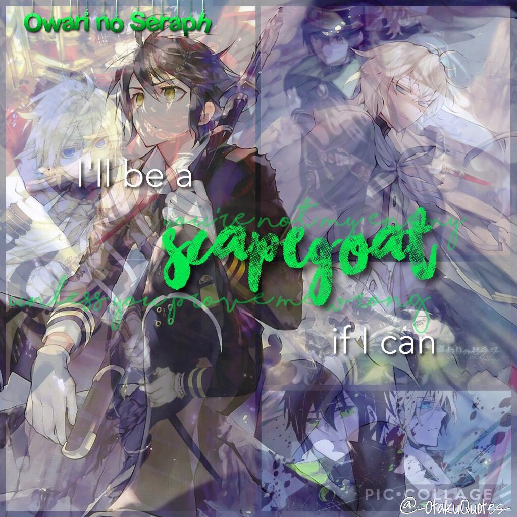 Scapegoat - Owari no Seraph 
I prefer the manga over the anime. The main reason is probably because in the anime it just ends with the main characters walking! But in the manga it’s still running, and taking an interesting turn