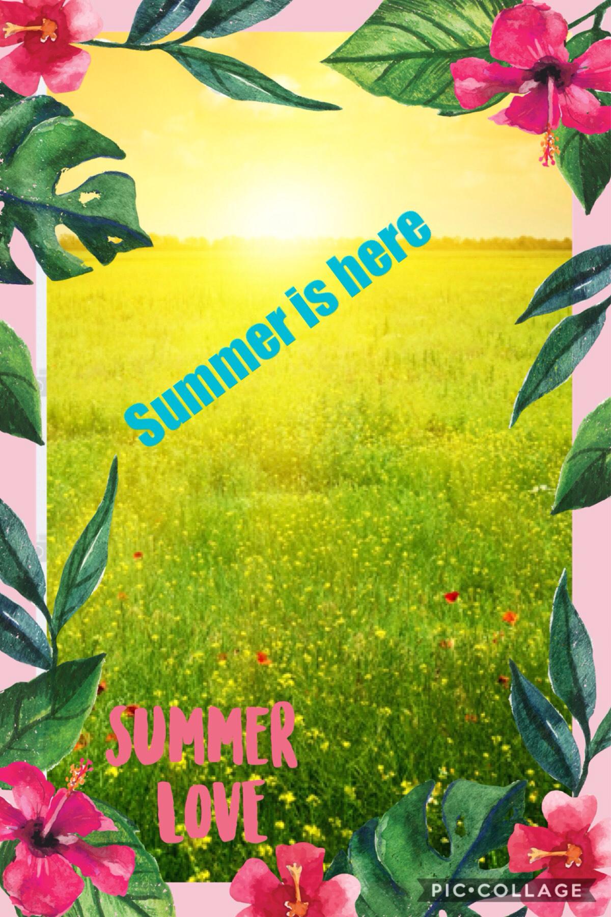 Summer is here and it's time to spend time with friends in the warm summer sun🌅🌅!!!
Happy Summer🌅🌄!!!