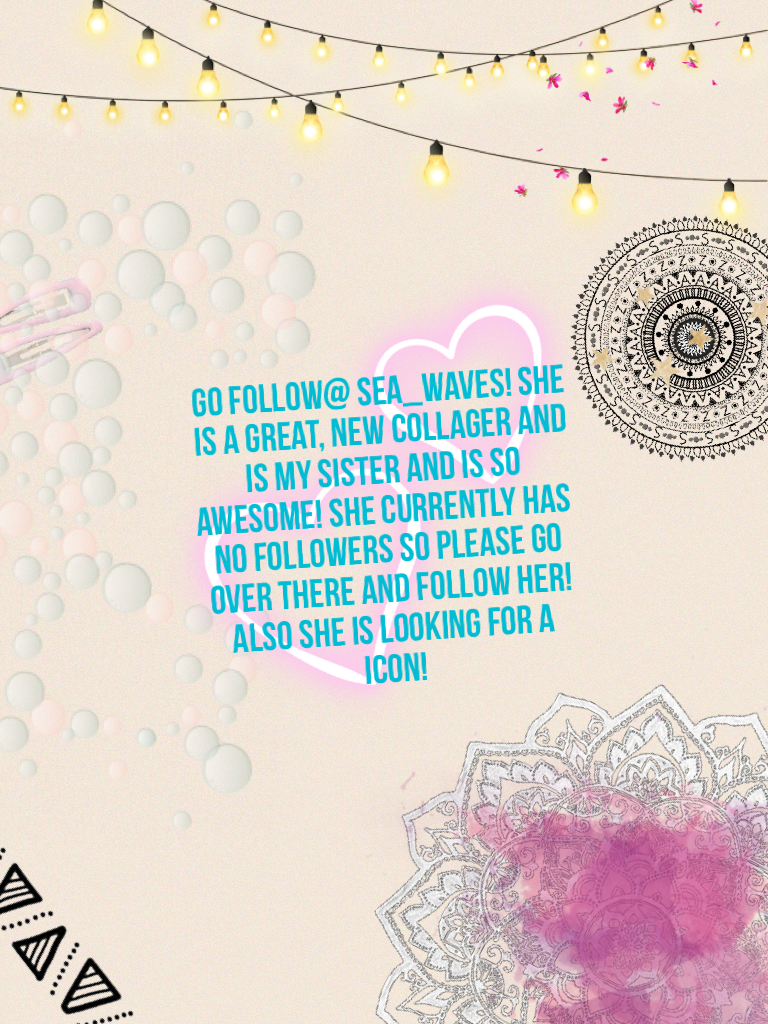 ✨❤️Go follow@ sea_waves!❤️✨ 
