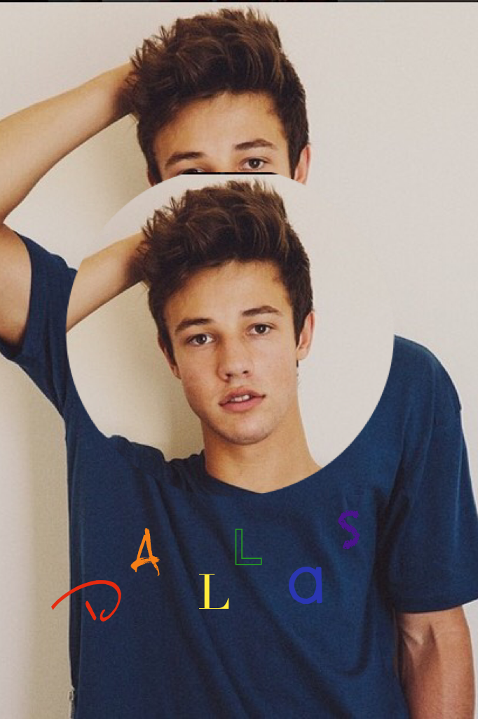 Cameron Dallas. Comment who you want me to make a collage of next. 
