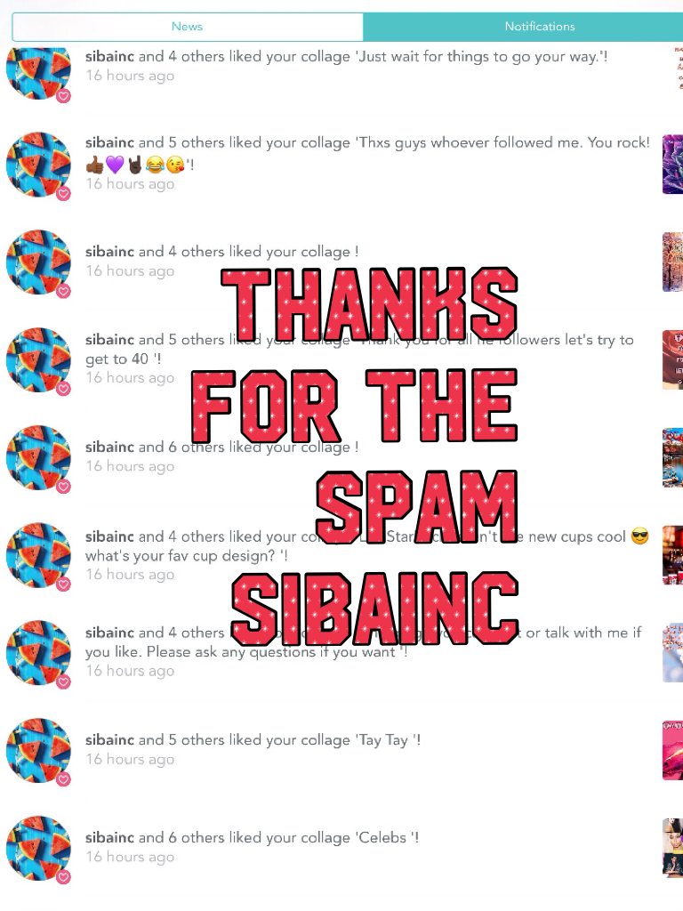 Thanks for the spam sibainc ❤️