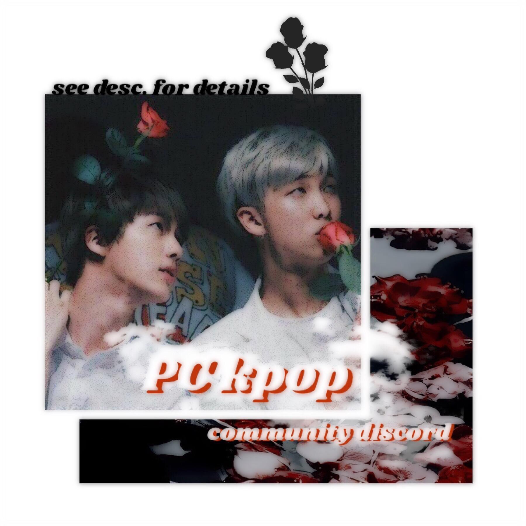 After hours of preparation, me and @iiLittleSamuraiii have built a Kpop PC Discord so this community has another place to interact. We’d really appreciate it if you dropped by, even if you’re not a k-boi🌸 Link in account description, cya there