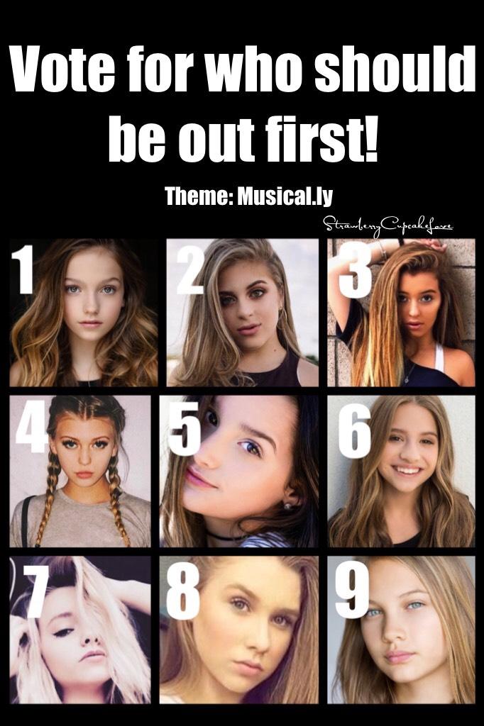 ❤️CLICK❤️
These are always fun:)) If you don’t know who they are... 1- Jayden Bartels 2- Baby Ariel 3- Danielle Cohn 4- Loren Gray 5- Annie LeBlanc 6- Mackenzie Ziegler 7- Zoe Laverne 8- Helena Bruder 9- Halia Beamer. Vote in the comments!!💞