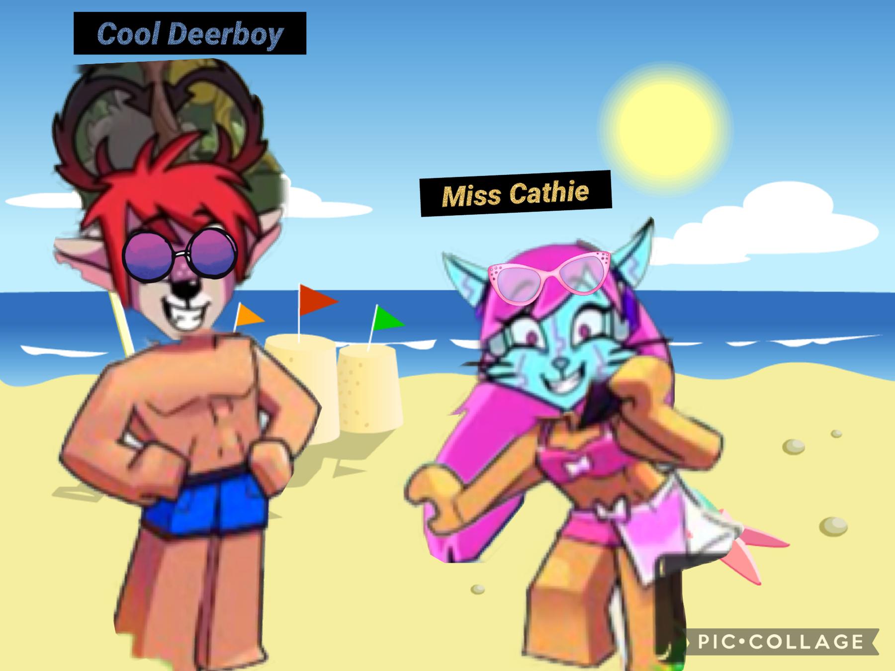 Yesterday A summer day in the beach at roblox,