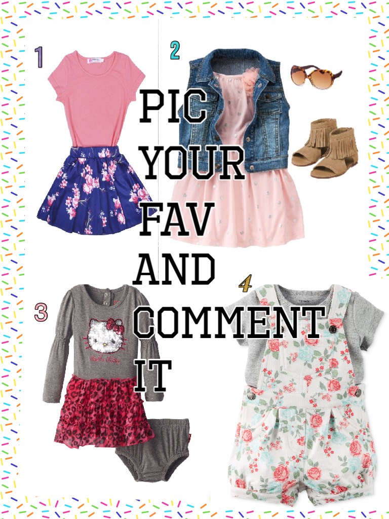 Which outfit do u like best