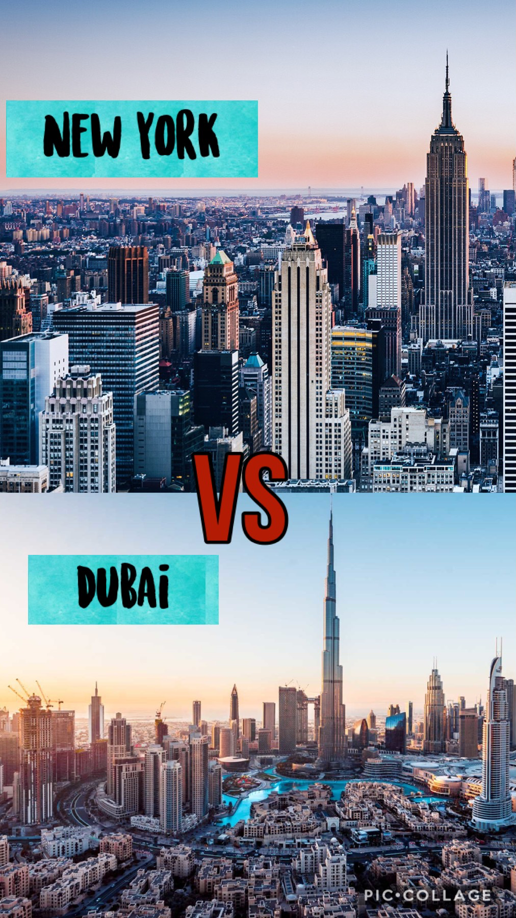 New York or Dubai 