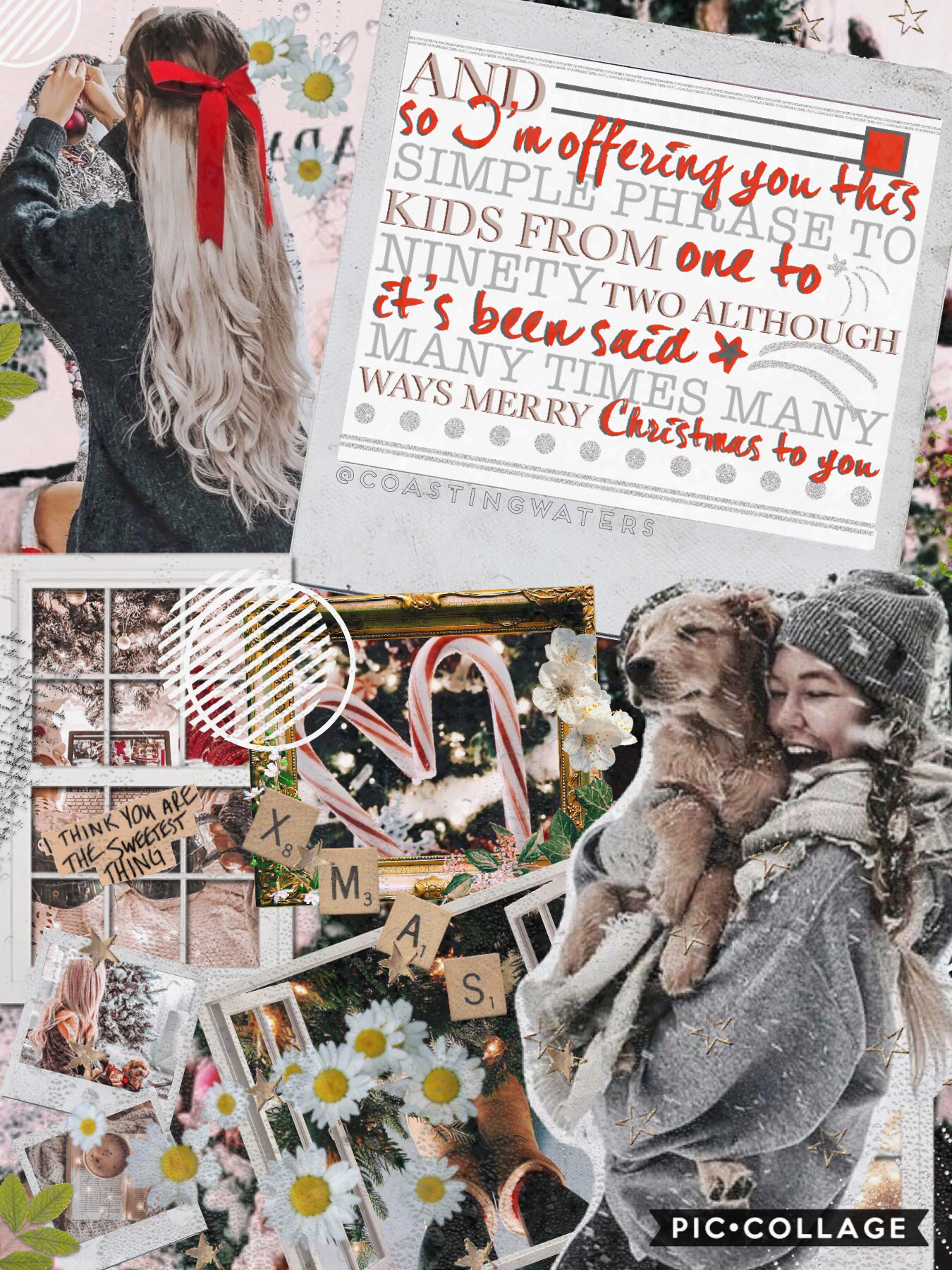 🎄1/12/20🎄
Merry December! I made this for -pretty_little_thingz-‘s contest! Go follow them and make sure to enter the contest! Don’t worry, I won’t be making Christmas collages throughout December, unless you really wanted me to :) QOTD: Are you excited f