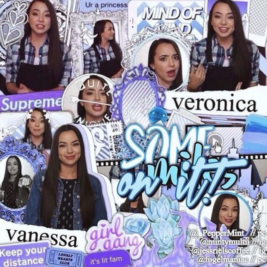 Here's a fun collab with my friend pj! Follow her even though she's mostly active on Instagram😂 this turned out super cute and I hope you all like it too!💗 oh and I did Veronica and she did Vanessa🐳