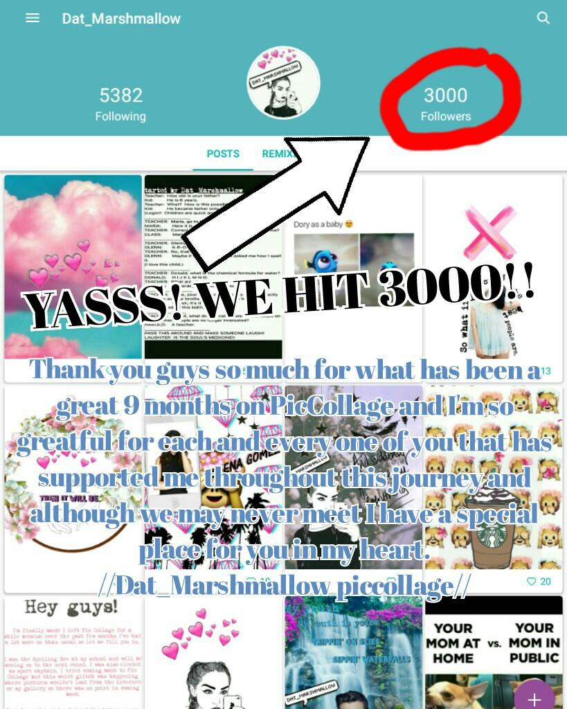 💕Click💕
Thank you guys so much for what has been a
great 9 months on PicCollage and I'm so
greatful for each and every one of you that has
supported me throughout this journey and
although we may never meet I have a special
place for you in my heart.
//Da
