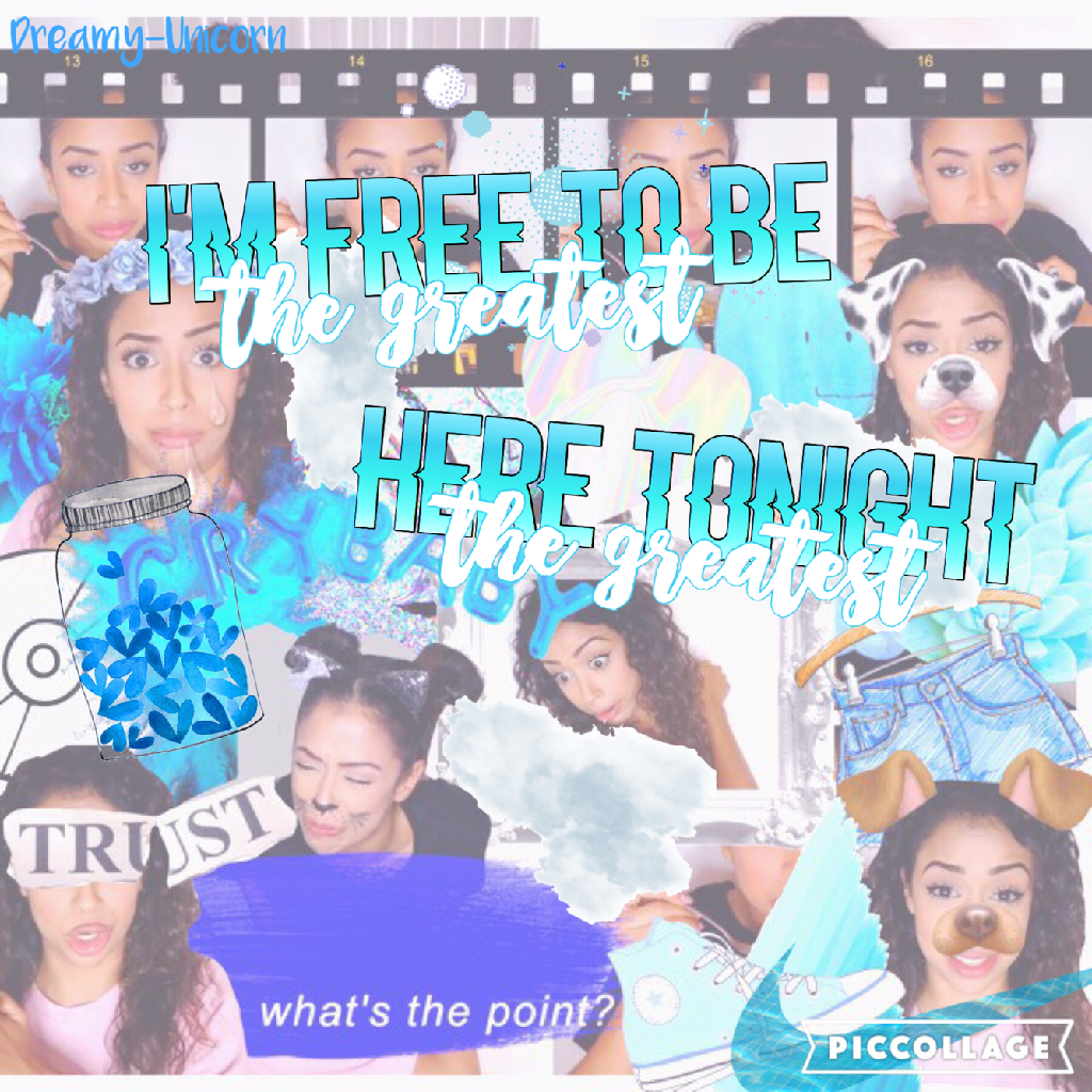 babes I made a complicated collage 💦✨👻💕