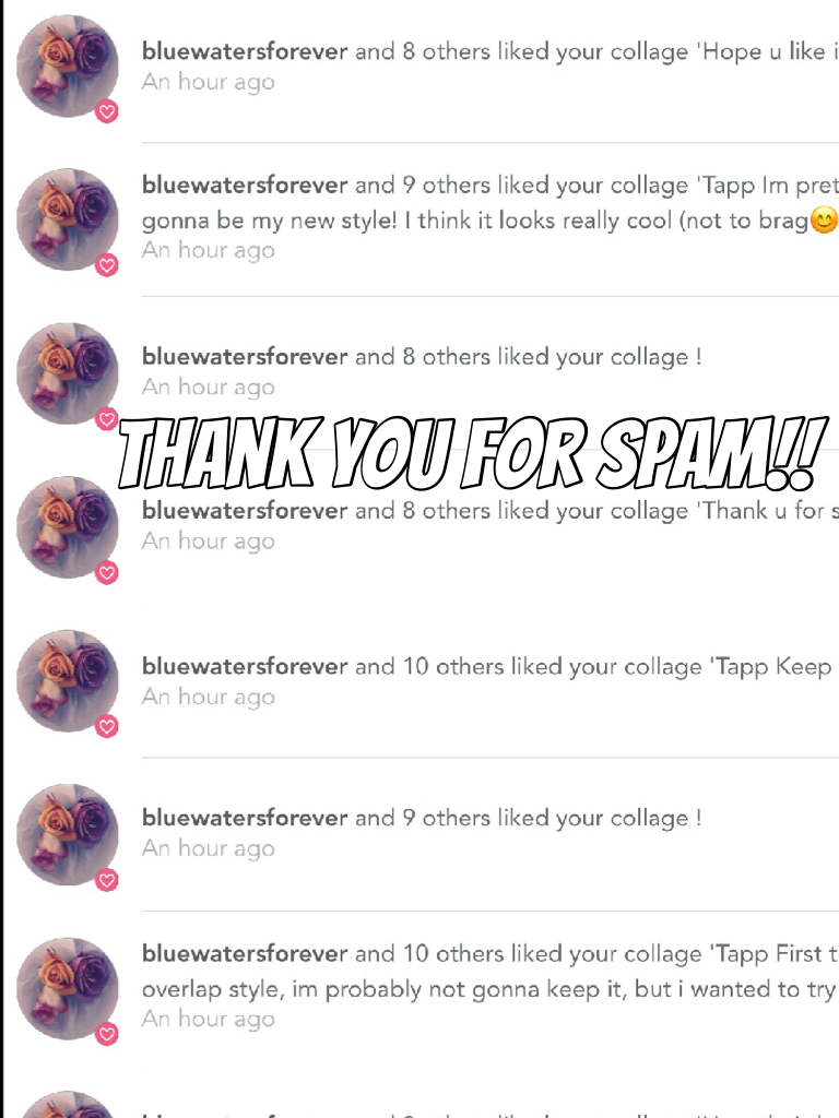 Thank you for spam!!