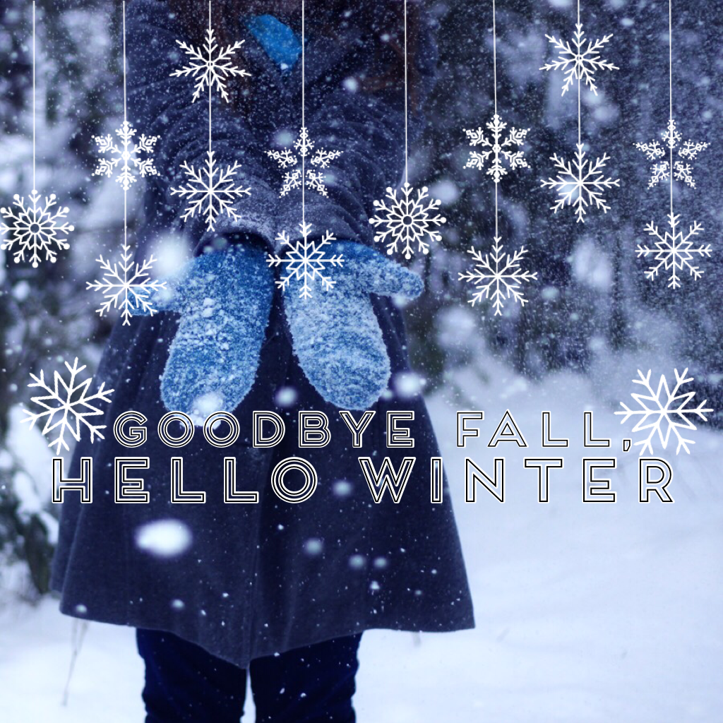 Hello winter!☃🌨
