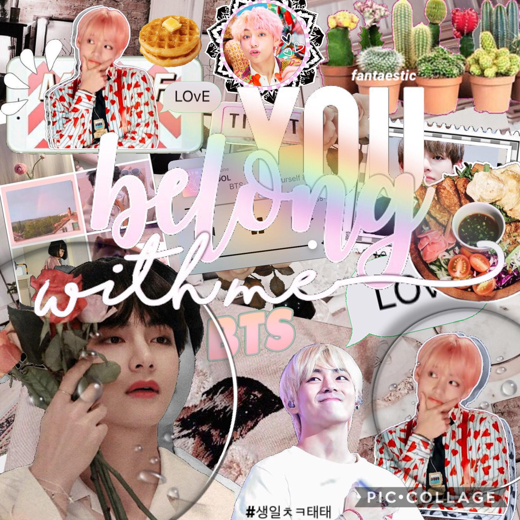 —OPEN ME—
soo this is my first edit... do you guys like it? :)
HAPPY BIRTHDAY TAE WE PURPLE AND LOVE YOU 💜🐯 (it says hbd in korean if you see close).
credits to the respective owner of the overlays and the font!!! 