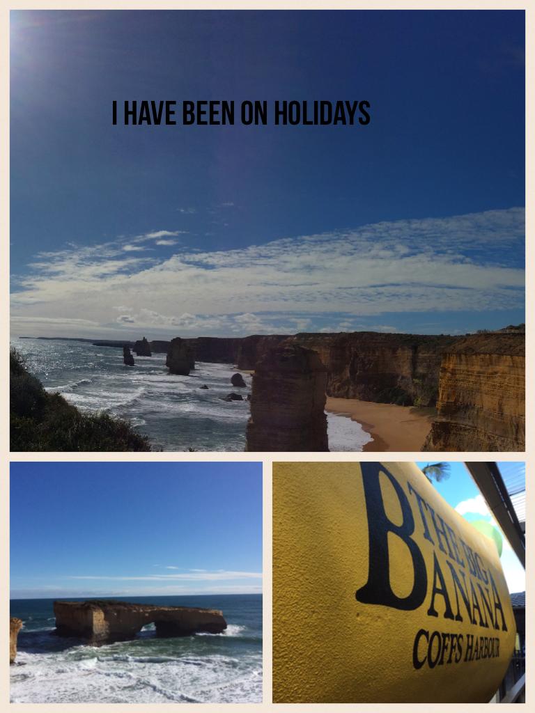 I have been on holidays
Yes these are real photos that I have put on my Instagram!