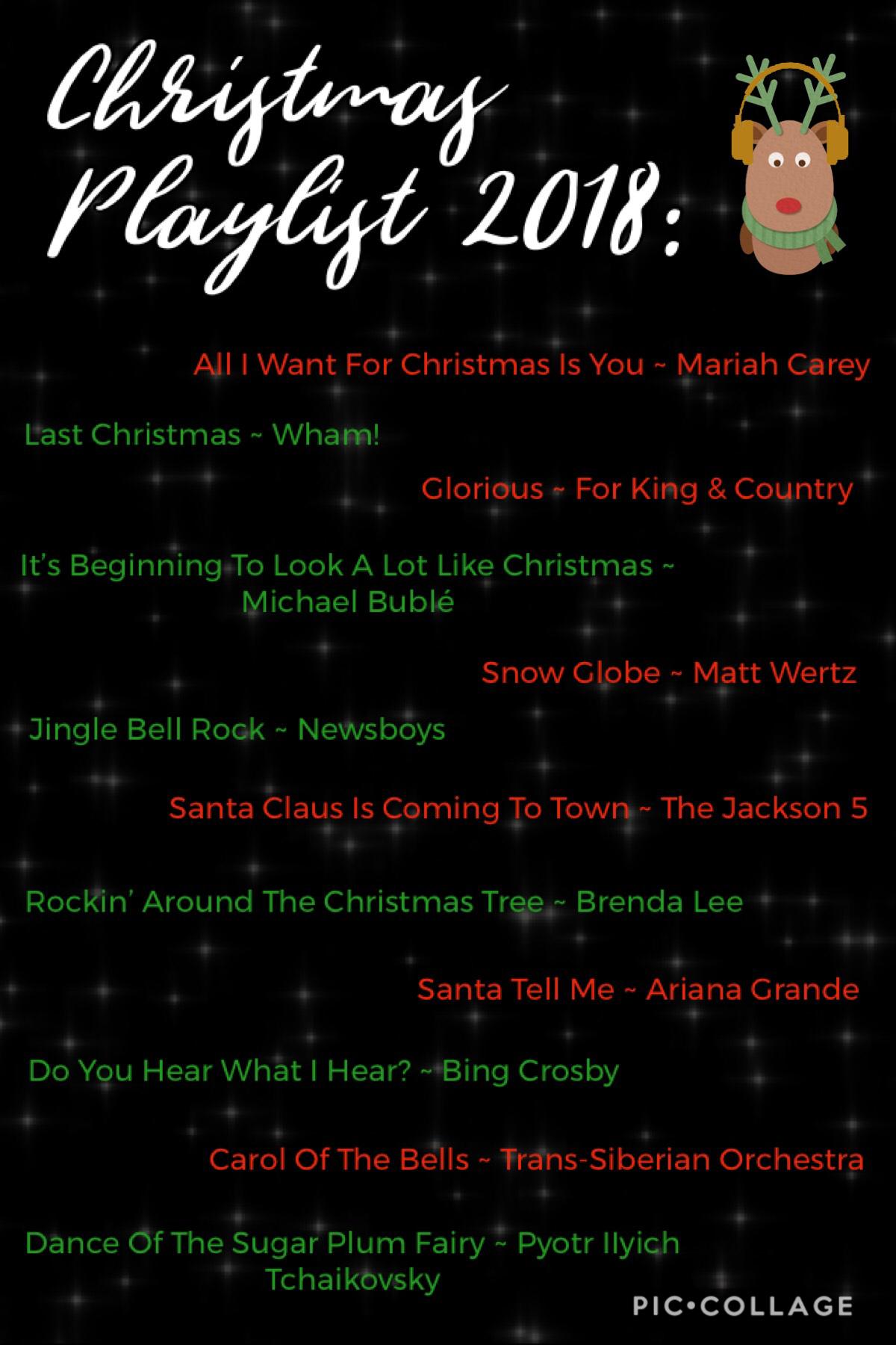 I’ve had most of these songs on repeat this month, so I thought I’d share them since I didn’t post a playlist last year! 🎧 🦌 🗓 I would’ve posted it sooner but I’ve been pretty busy, I’m trying to enjoy Christmas irl even tho I’d love to catch up here... 🎄