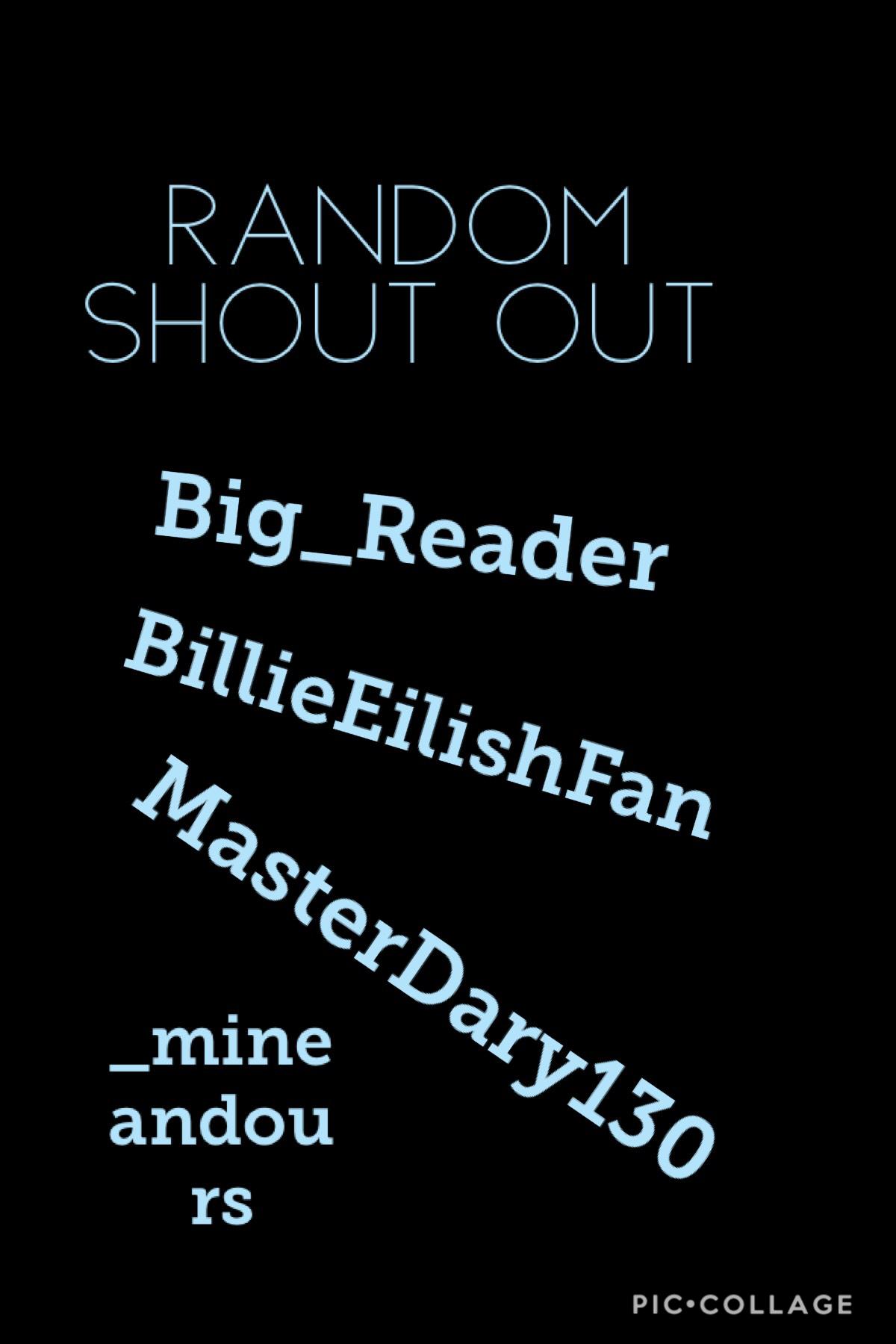 Thank you to these people every week I have another 4 because I have a big list here of the people I want to do a.shojt out to so if you get a comment from a post and if it is for you please let me know because then you can be added to the list ❤️❤️