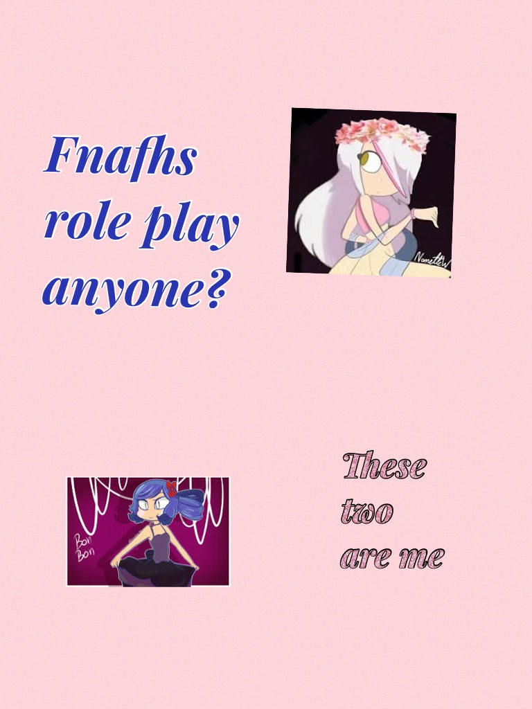 Fnafhs role play anyone?