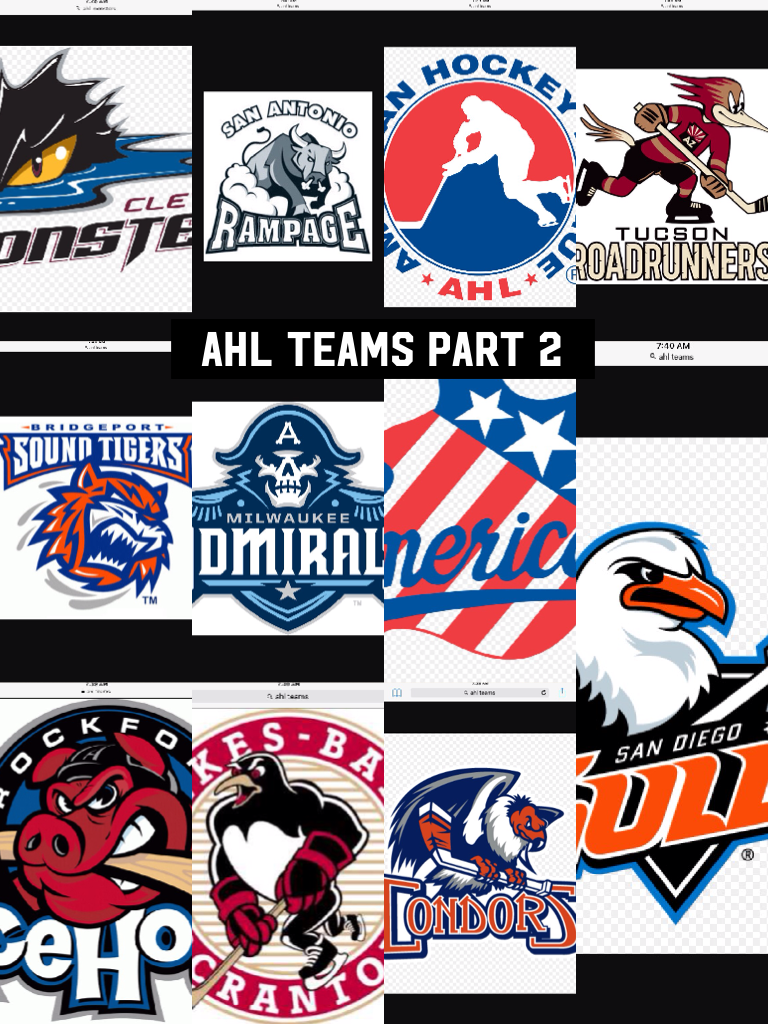 AHL Teams part 2