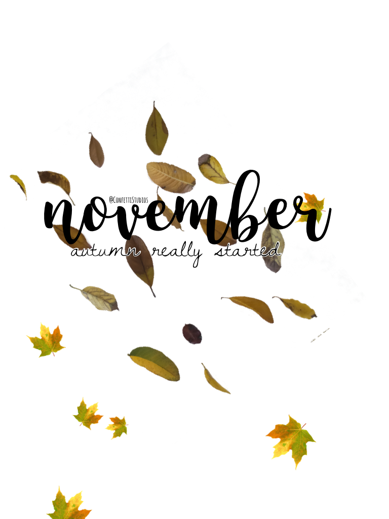 Background O2 "November, Autumn Really Started"