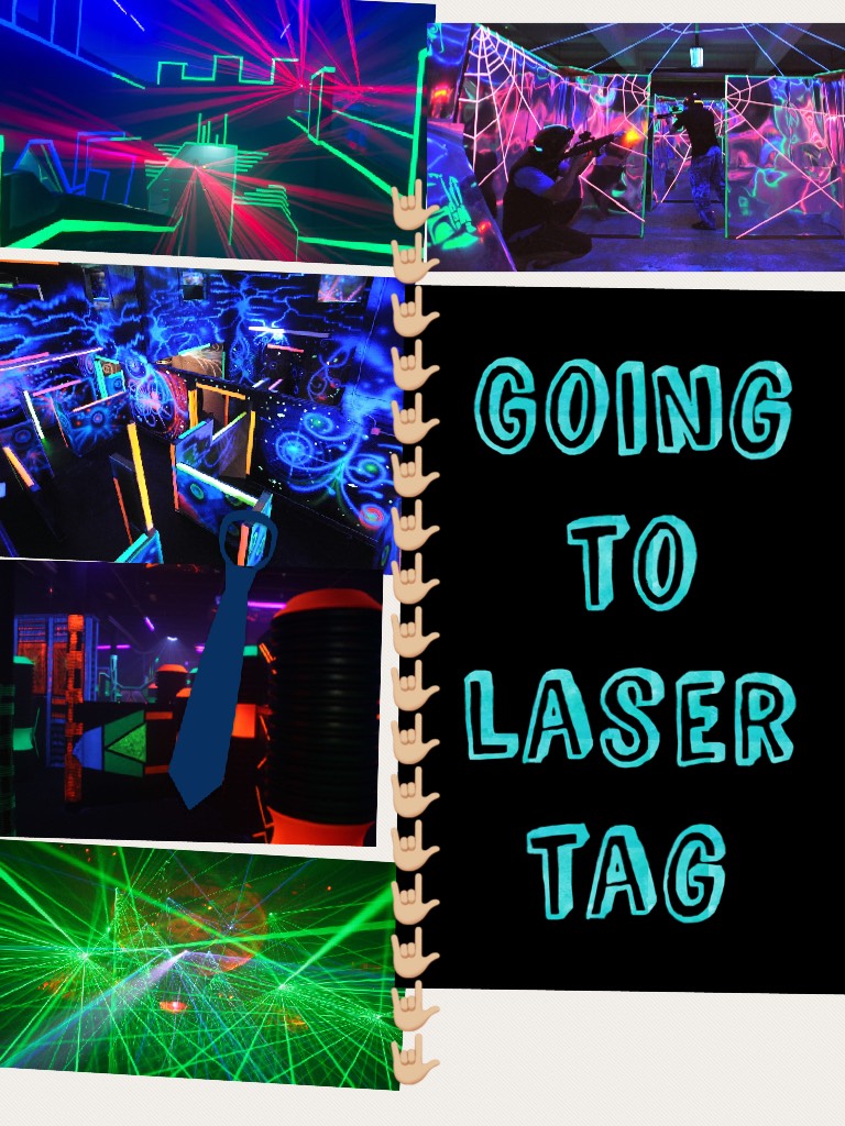 Going to laser tag 