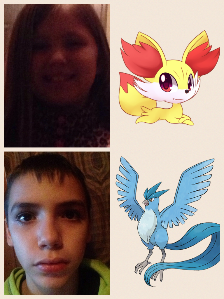 My sisters fav Pokémon and my fav Pokémon 