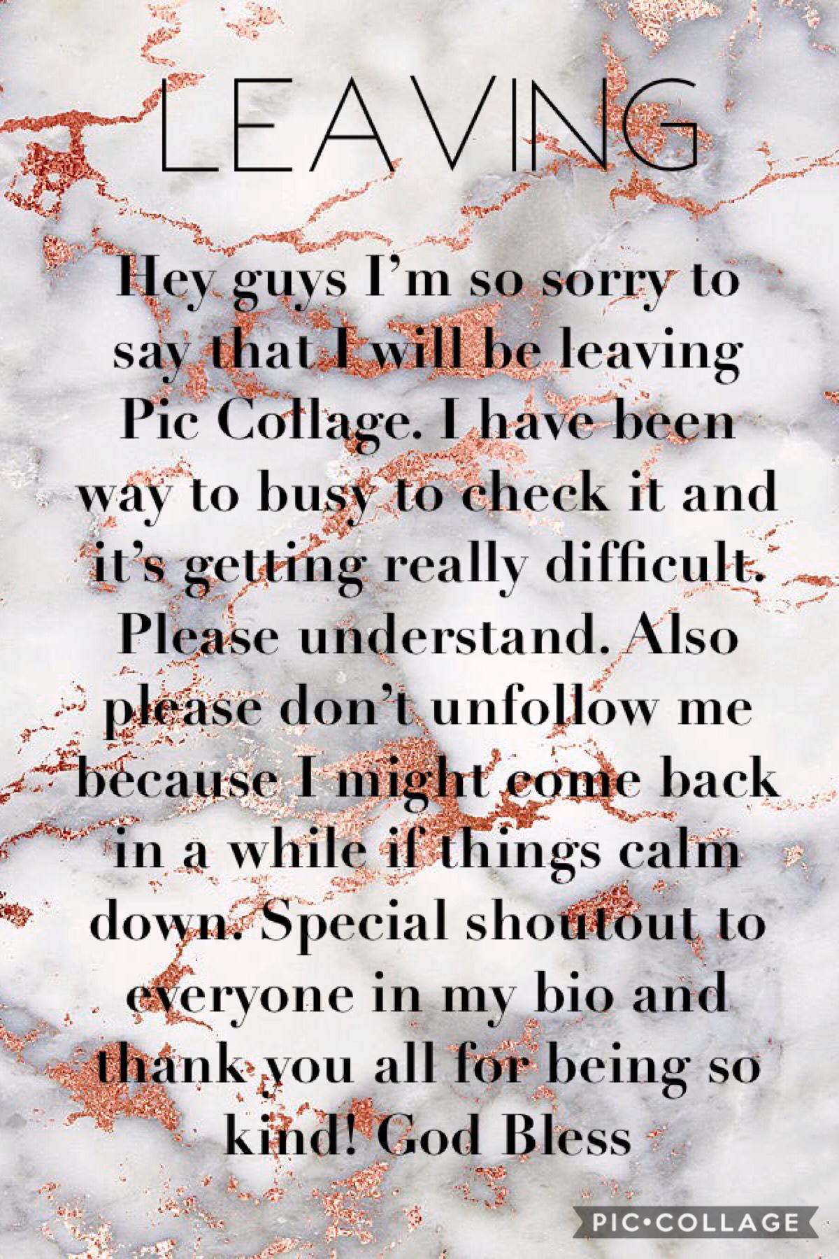 Please Tap
I’m so sorry you guys. I haven’t been active and I’m really sorry and will sincerely miss all of you. I seriously will