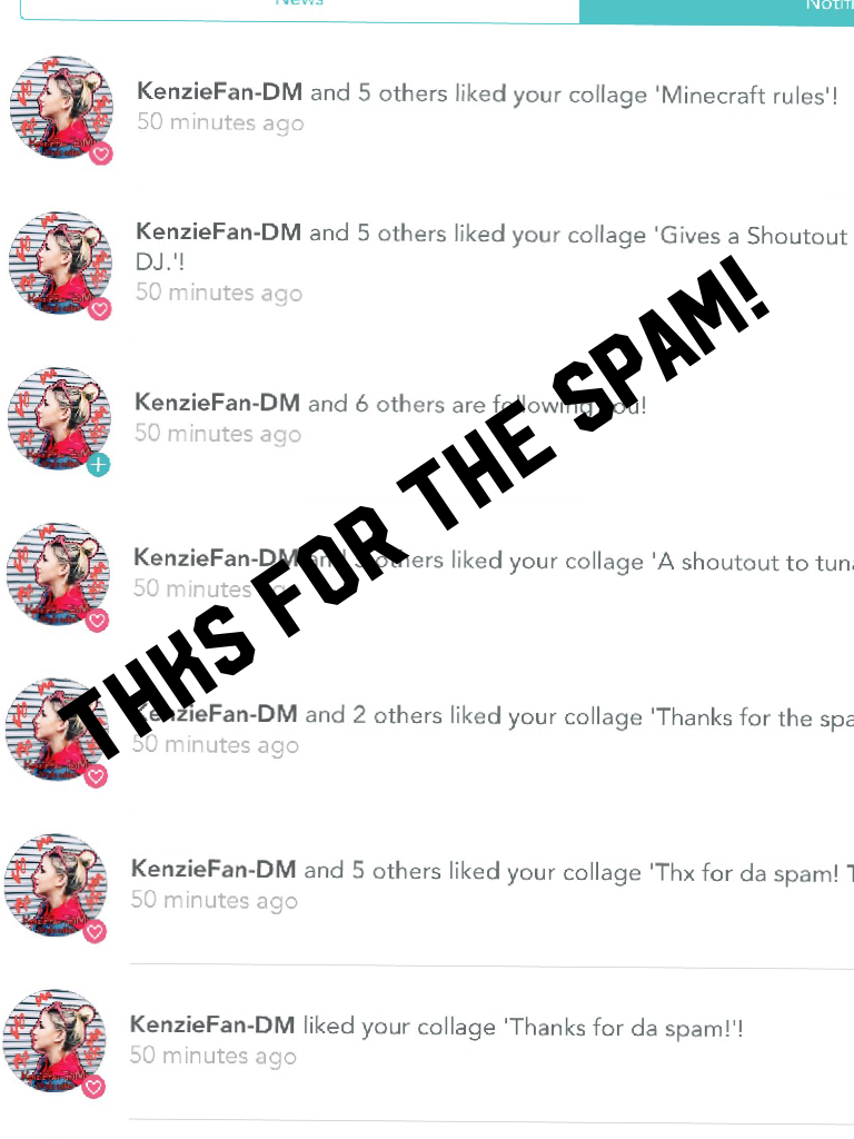 Thks for the spam!