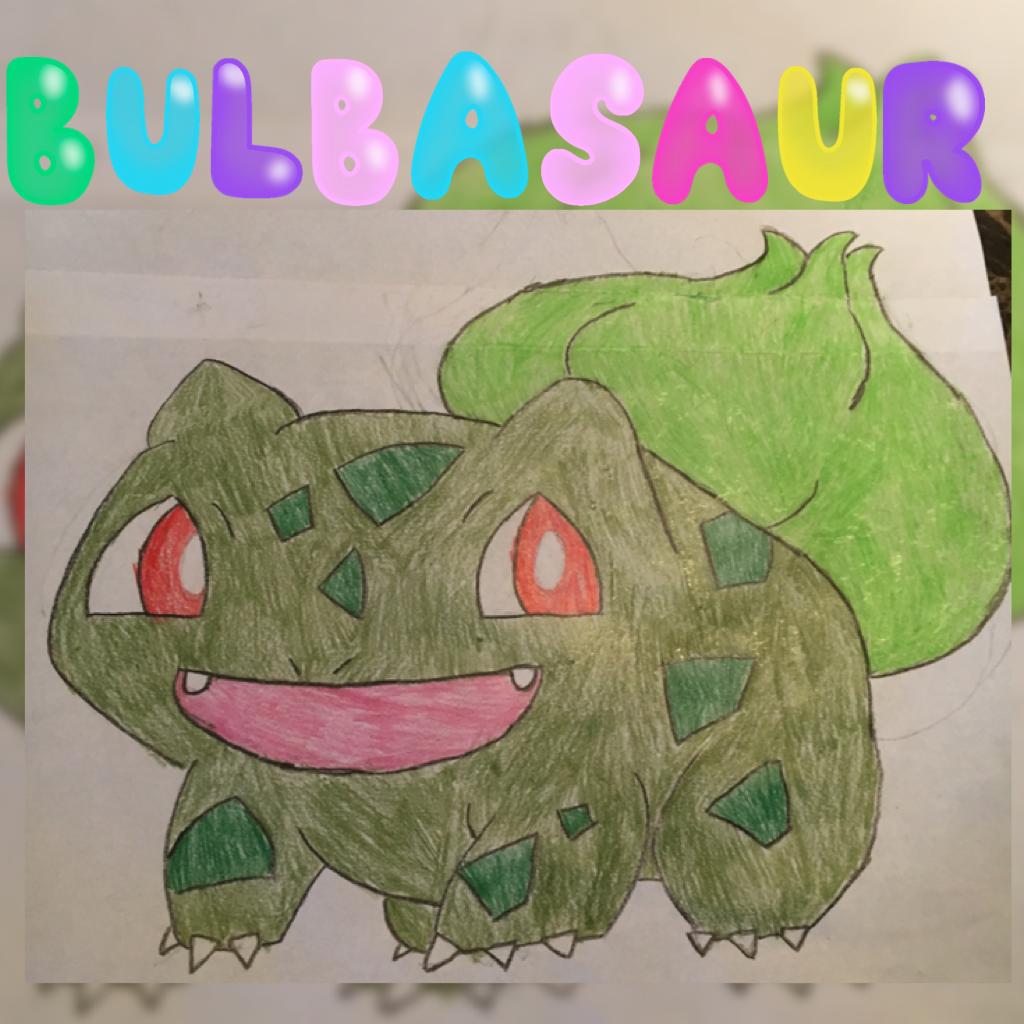 Another Drawing😍#Drawing #Bulbasaur