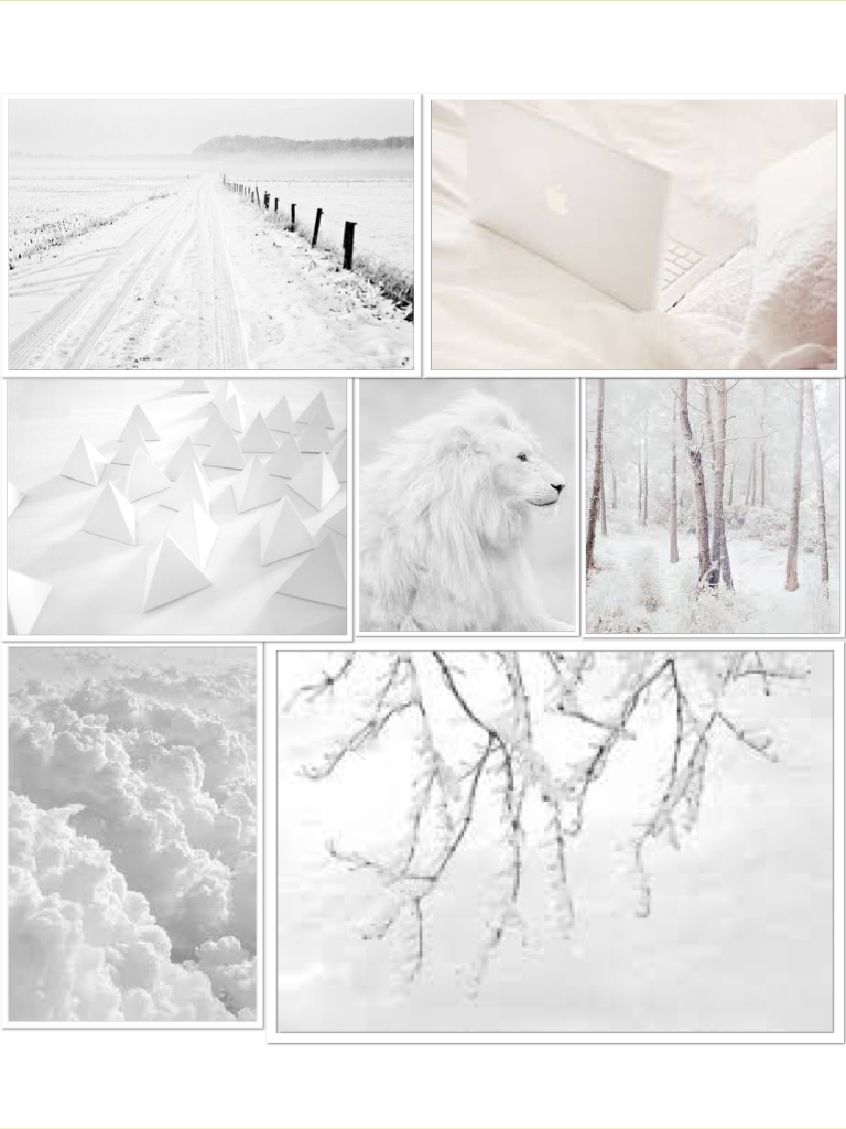 White as the winter snoww