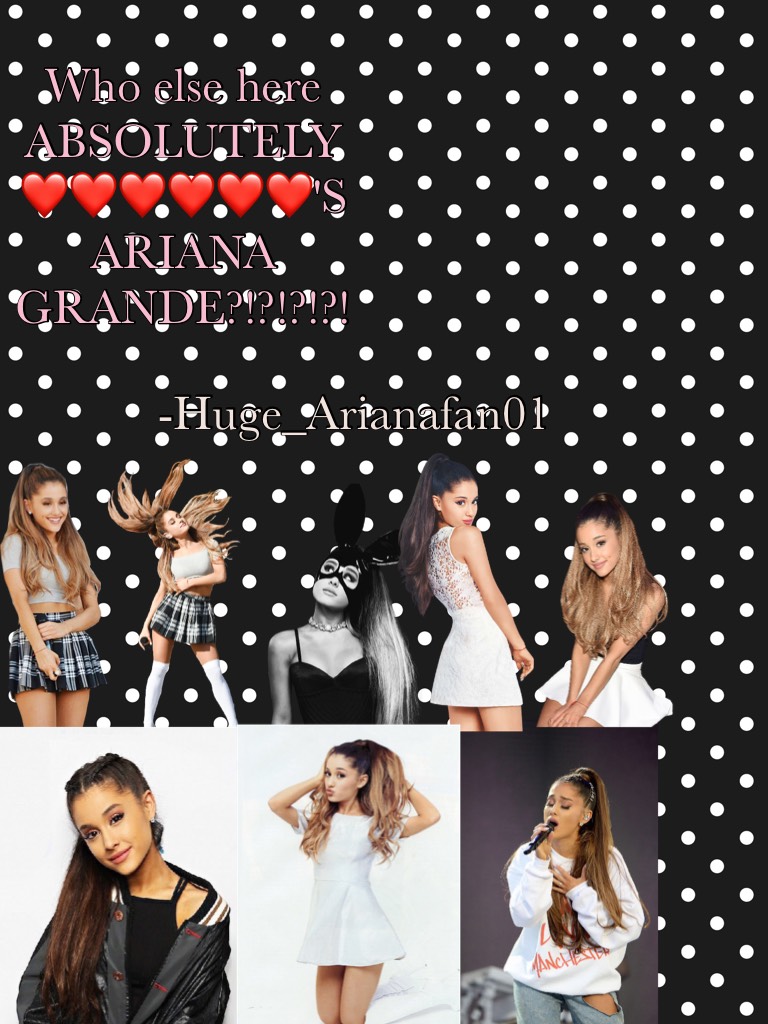 ❤️tap❤️
Pls comment honestly wut u think of Ariana Grande and can we get this pic to... 15 likes!