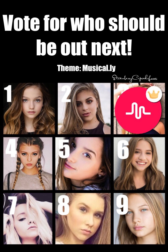 ❤️CLICK❤️
These are always fun:)) If you don’t know who they are... 1- Jayden Bartels 2- Baby Ariel 3- Danielle Cohn 4- Loren Gray 5- Annie LeBlanc 6- Mackenzie Ziegler 7- Zoe Laverne 8- Helena Bruder 9- Halia Beamer. Vote in the comments!💞