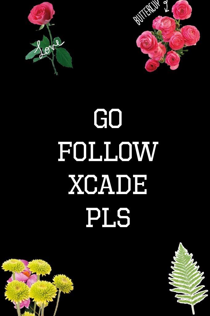Go follow XCADE pls