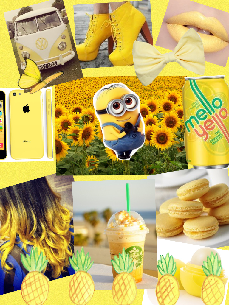If your favorite color is yellow then you will love this pic collage! Am I right?