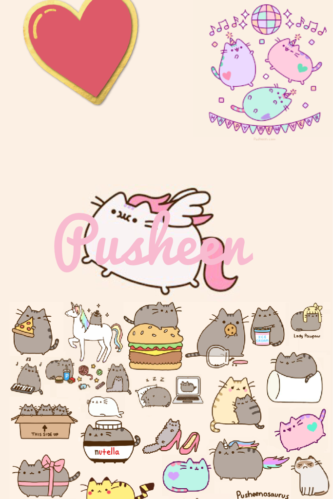 Pusheen~Will post a Christmas piccallage later!!!!