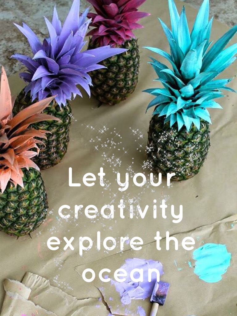 Let your creativity explore the ocean