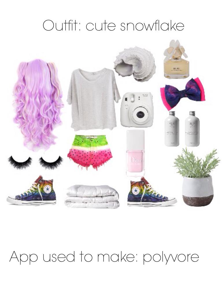 Outfit: snowflake