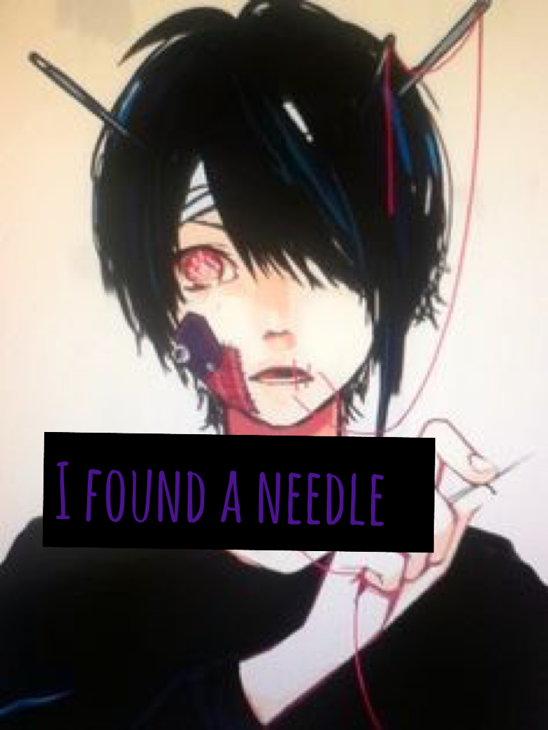 I found a needle