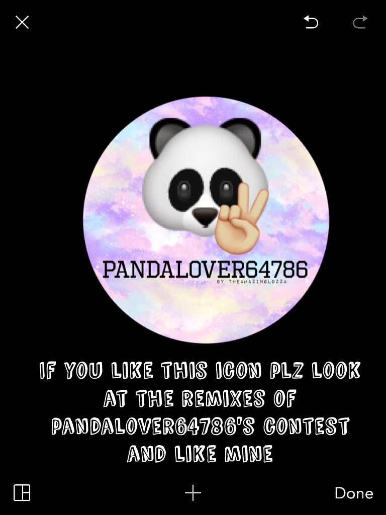 If you like this icon plz look at the remixes of pandalover64786's contest and like mine