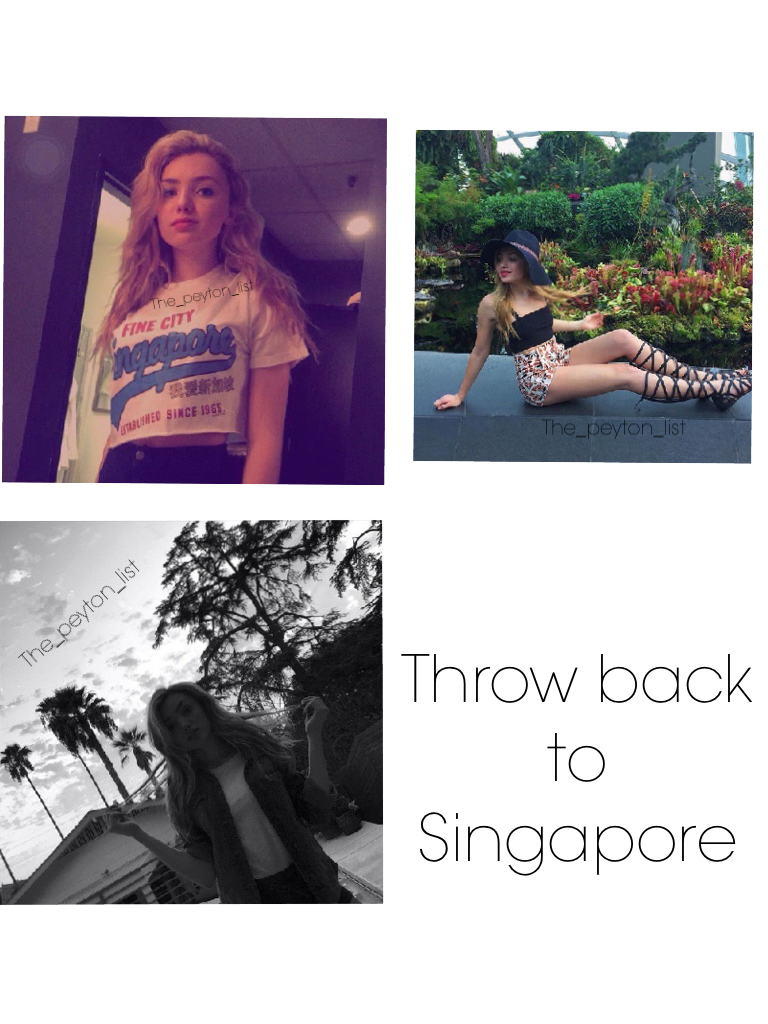 Throw back to Singapore 
Sorry I have not posted about Singapore 