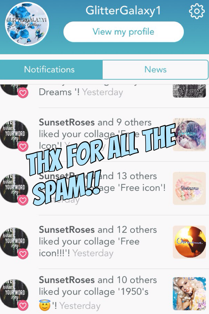 Thx for all the spam!!