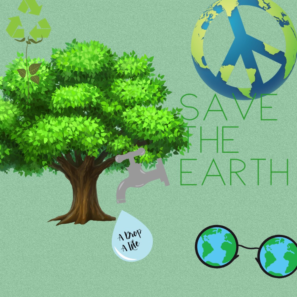 Save the Earth bye recycling 