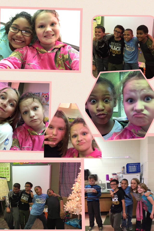 A day in my life with all of my bffl and a electronic day at school 