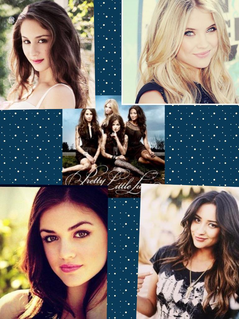 20 day collage challange day 13 fave tv show obvi its pll
