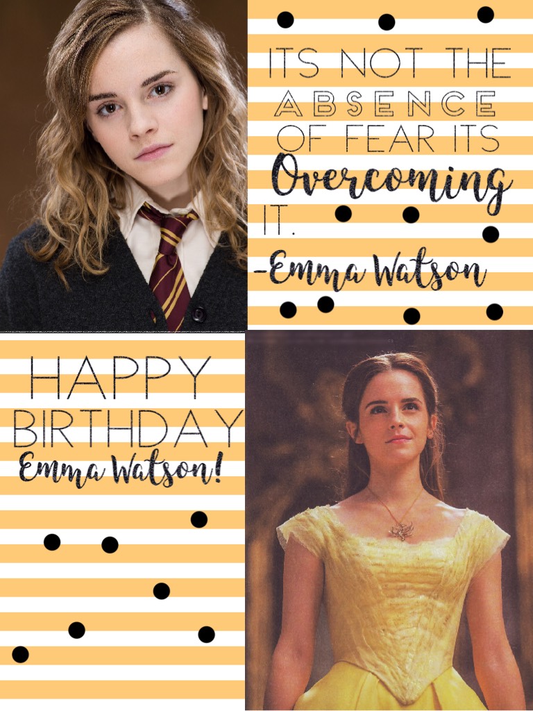 Happy Birthday Emma Watson!