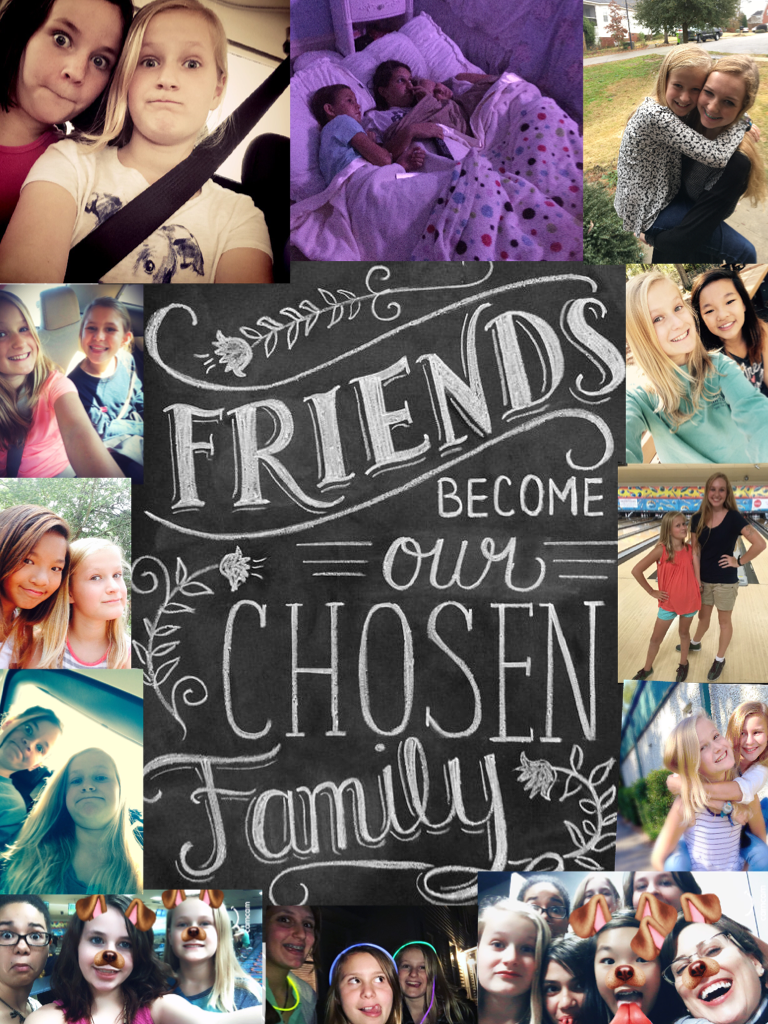 Friends become our chosen family 